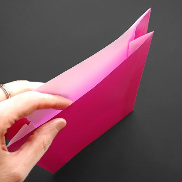 Geschenktüten "Bright Pink" Flatbags für Geschenkverpackung im 5er Set – Bild 7