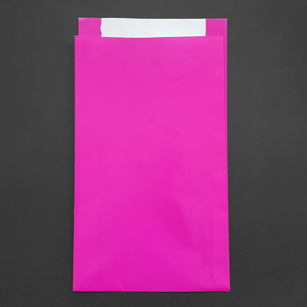 Geschenktüten "Bright Pink" Flatbags für Geschenkverpackung im 5er Set – Bild 5