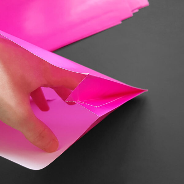 Geschenktüten "Bright Pink" Flatbags für Geschenkverpackung im 5er Set – Bild 4